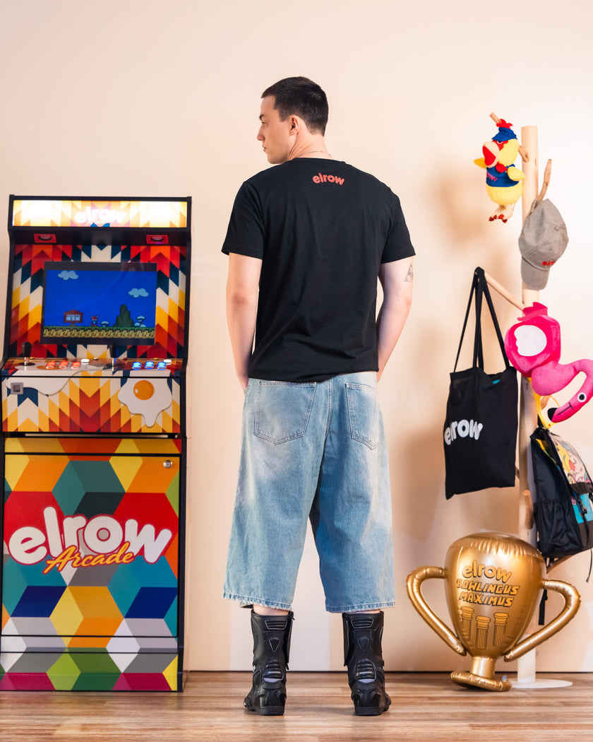 OKUDA ​​X ELROW BLACK T-SHIRT
