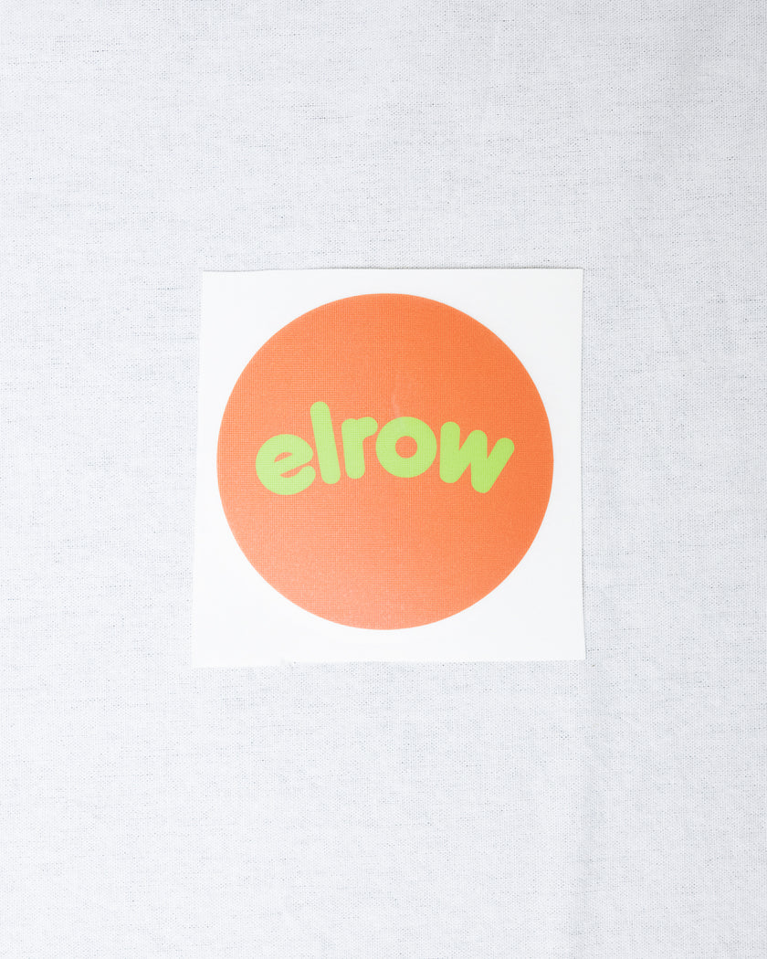 ORANGE STICKER 