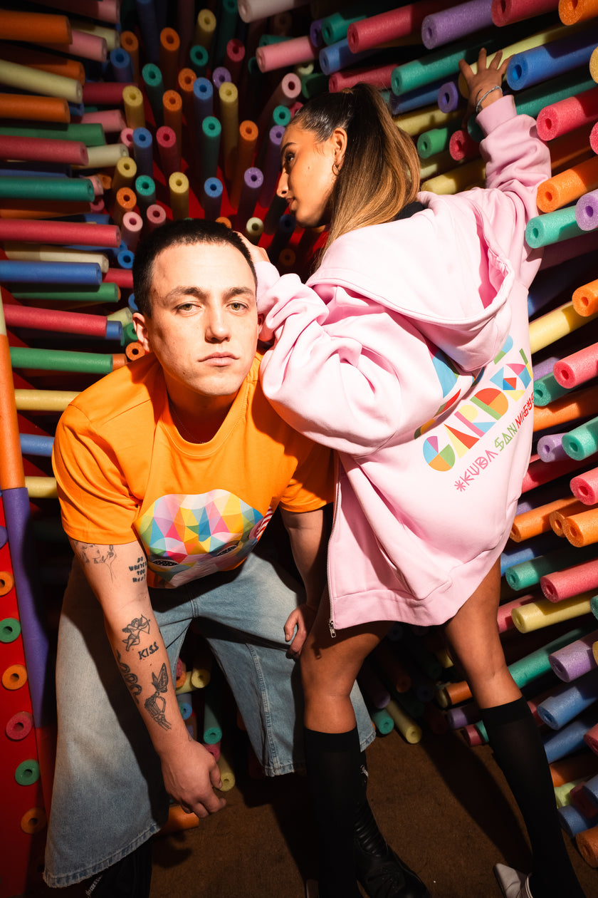 OKUDA ​​X ELROW PINK SWEATSHIRT