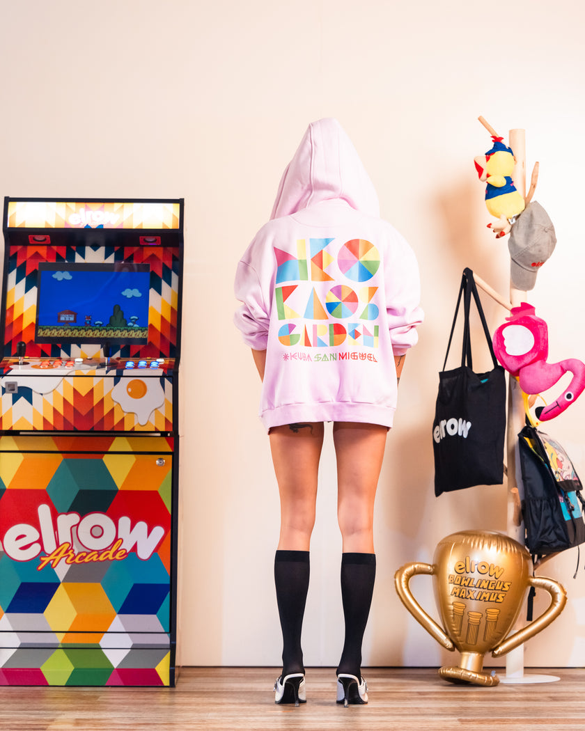 OKUDA ​​X ELROW PINK SWEATSHIRT