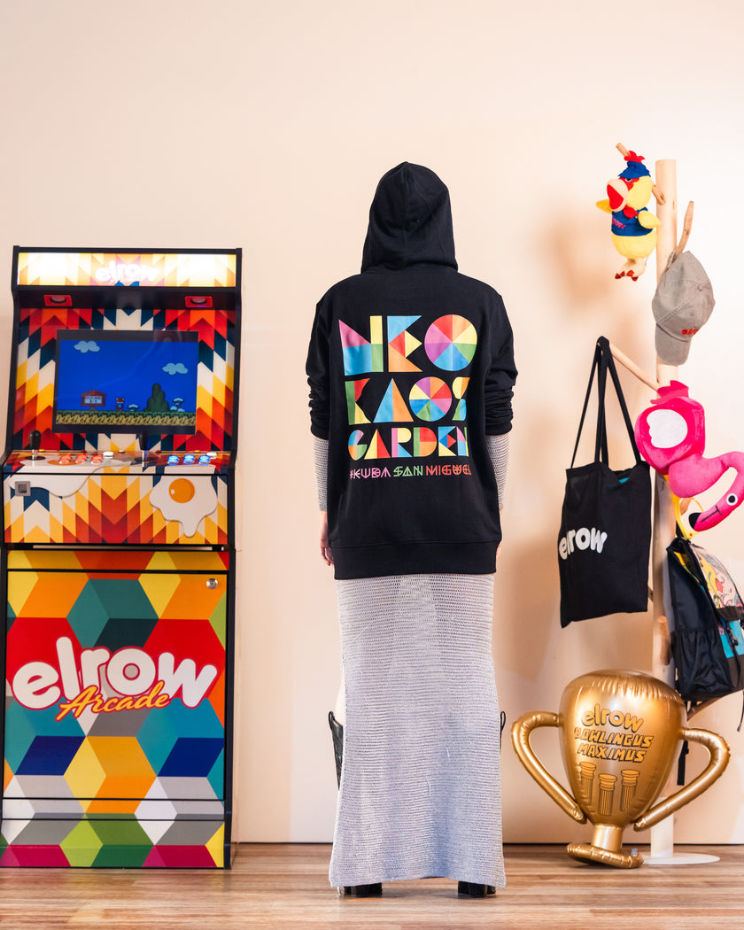 OKUDA ​​X ELROW BLACK SWEATSHIRT
