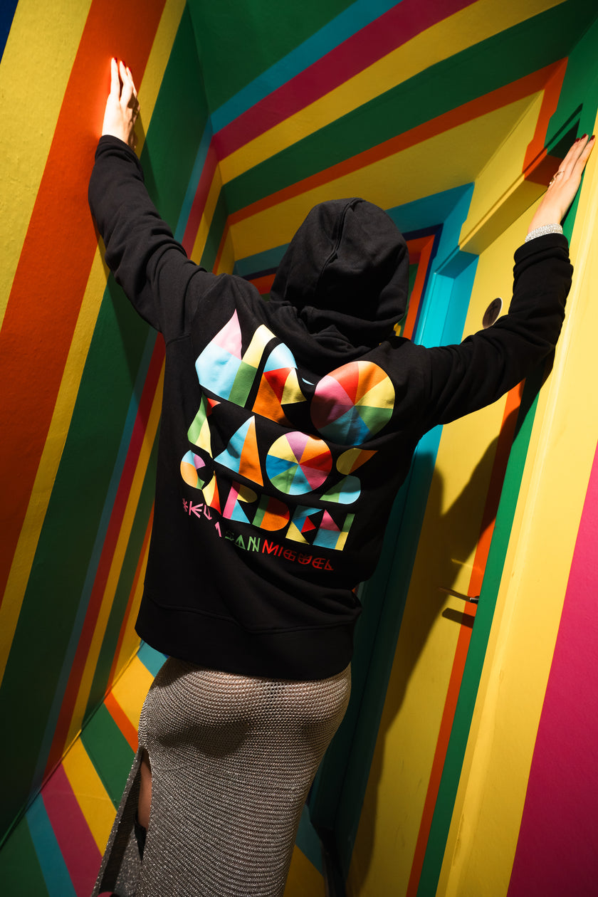 OKUDA ​​X ELROW BLACK SWEATSHIRT